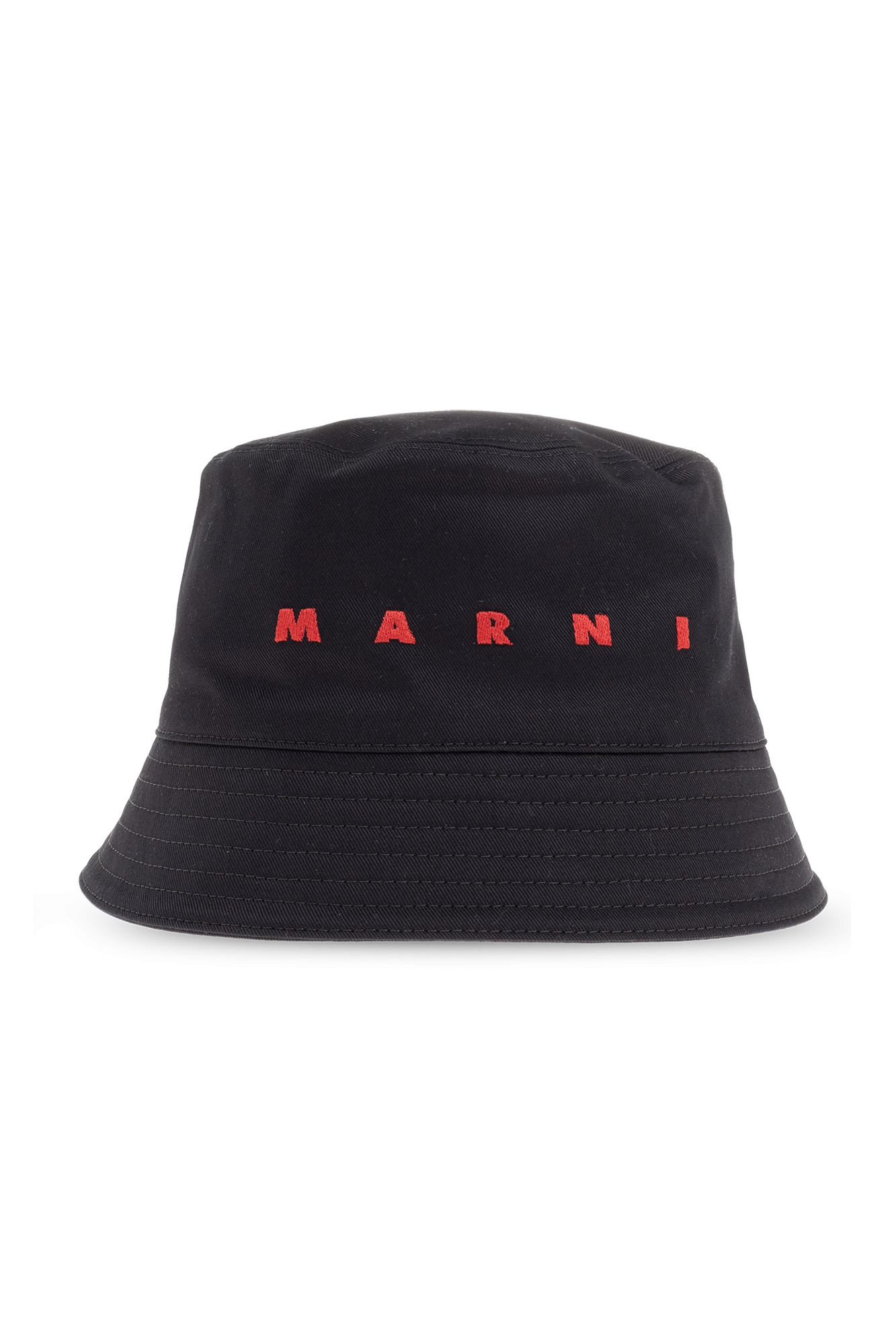 【MARNI】Canvas Bucket Hat/追跡+関税+全国送料込み Marni Bucket hat with logo | Men's Accessories | Vitkac